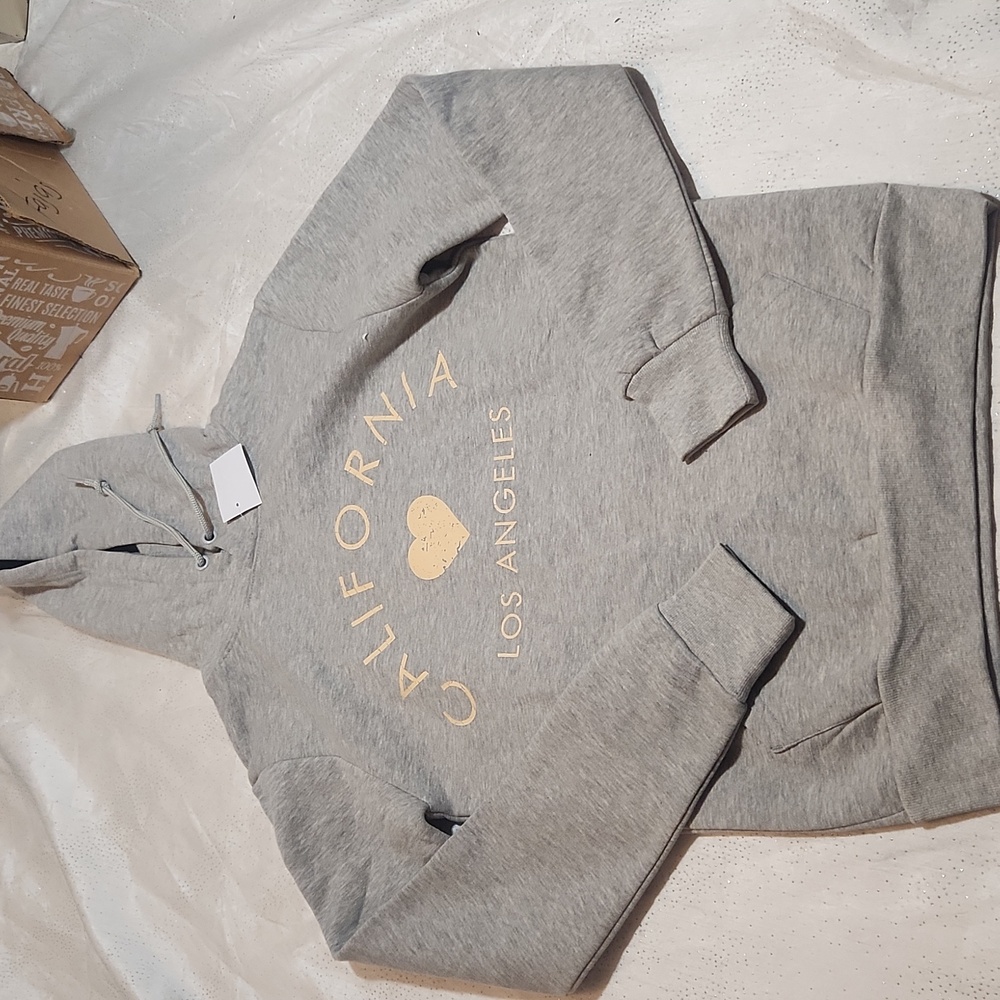 Republic blues sweater with hoodie for women size S